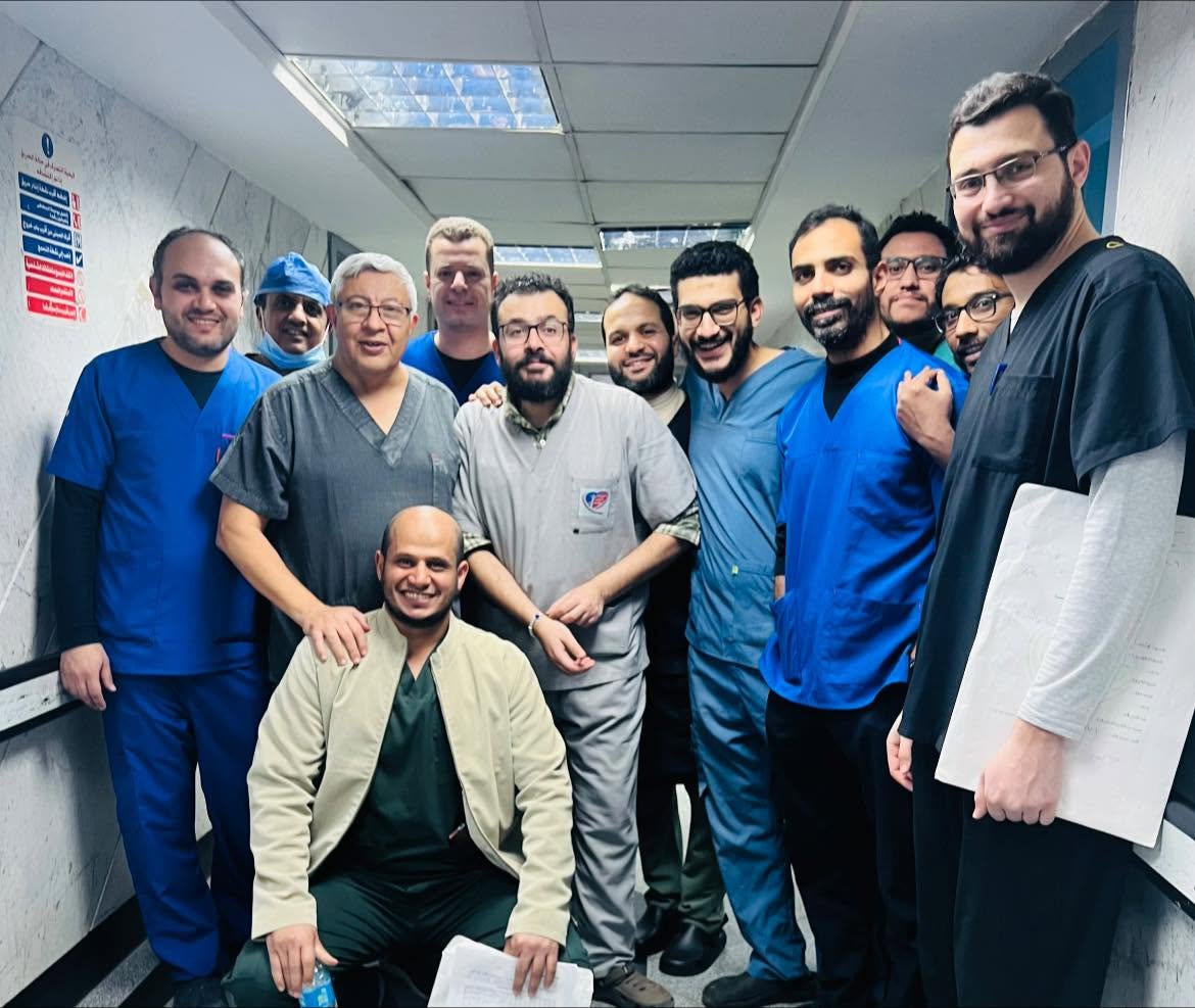 Among the cardiologists he mentors — training the next generation